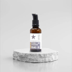 baardolie patchouli lime cedarwood flesje