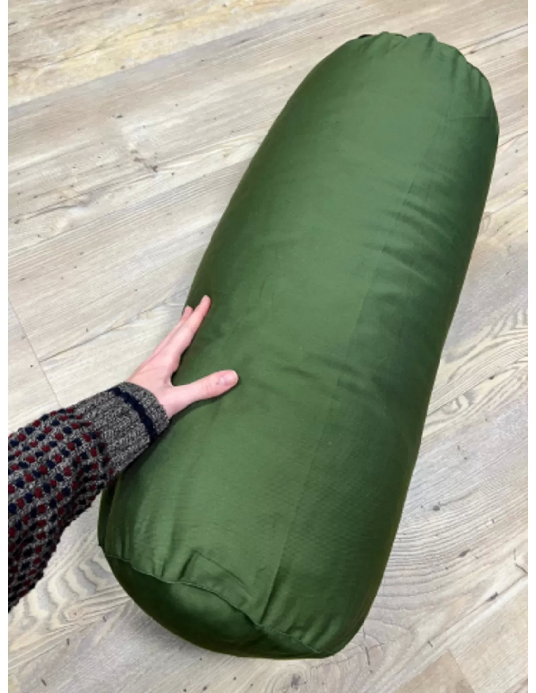 YogaStyles Bolster Olijf Groen XL 2 YogaStyles Bolster Olijf Groen XL - Afbeelding 2