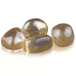 Zonneschijn aura trommelstenen 100 gr. (gecoat) (mt2)