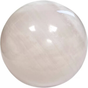 Calciet mangano edelsteen bol 9 cm