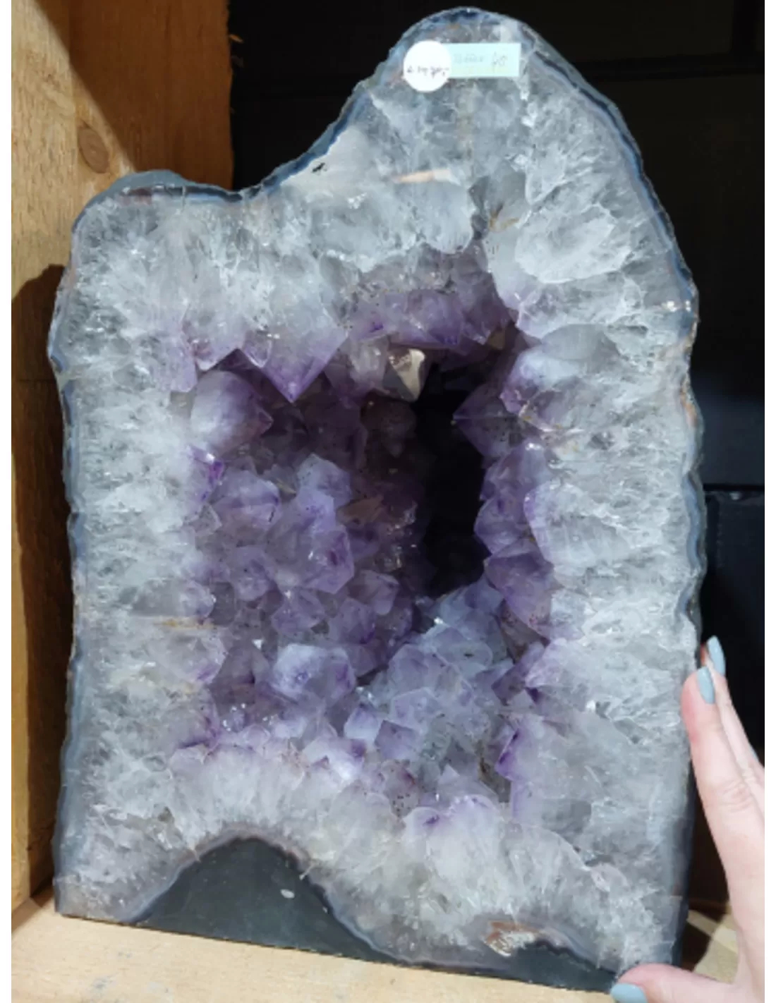 Amethist geode A nr. 19 3 Amethist geode A nr. 19 - Afbeelding 3