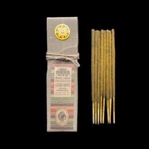 wierookstokjes lemon grass dikkere wierookstokjes, 8 stuks lemongrass wierook stokjes in doosje van merk banjara