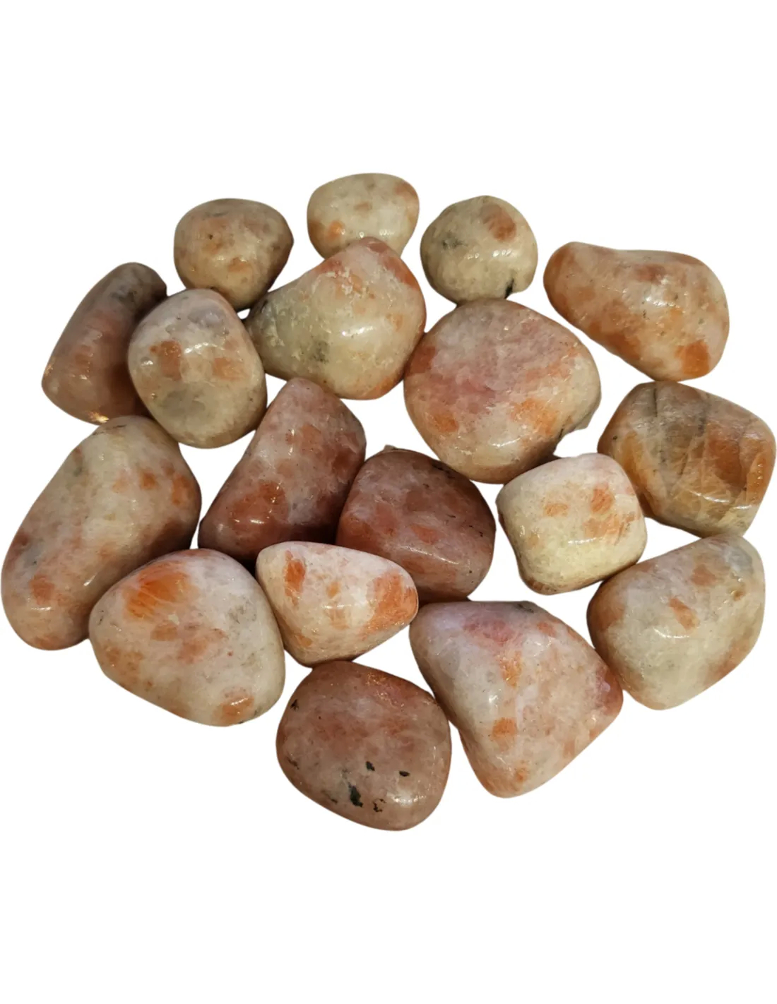 Zonnesteen AB 250 gr. trommelstenen (mt3) 1 Zonnesteen AB 250 gr. trommelstenen (mt3)