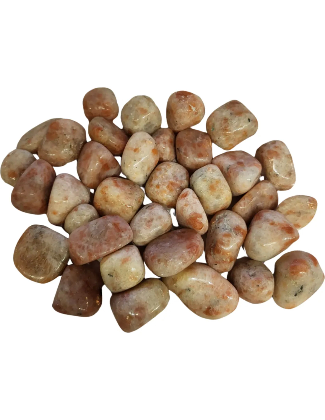 Zonnesteen AB 500 gr. trommelstenen (mt3) 1 Zonnesteen AB 500 gr. trommelstenen (mt3)