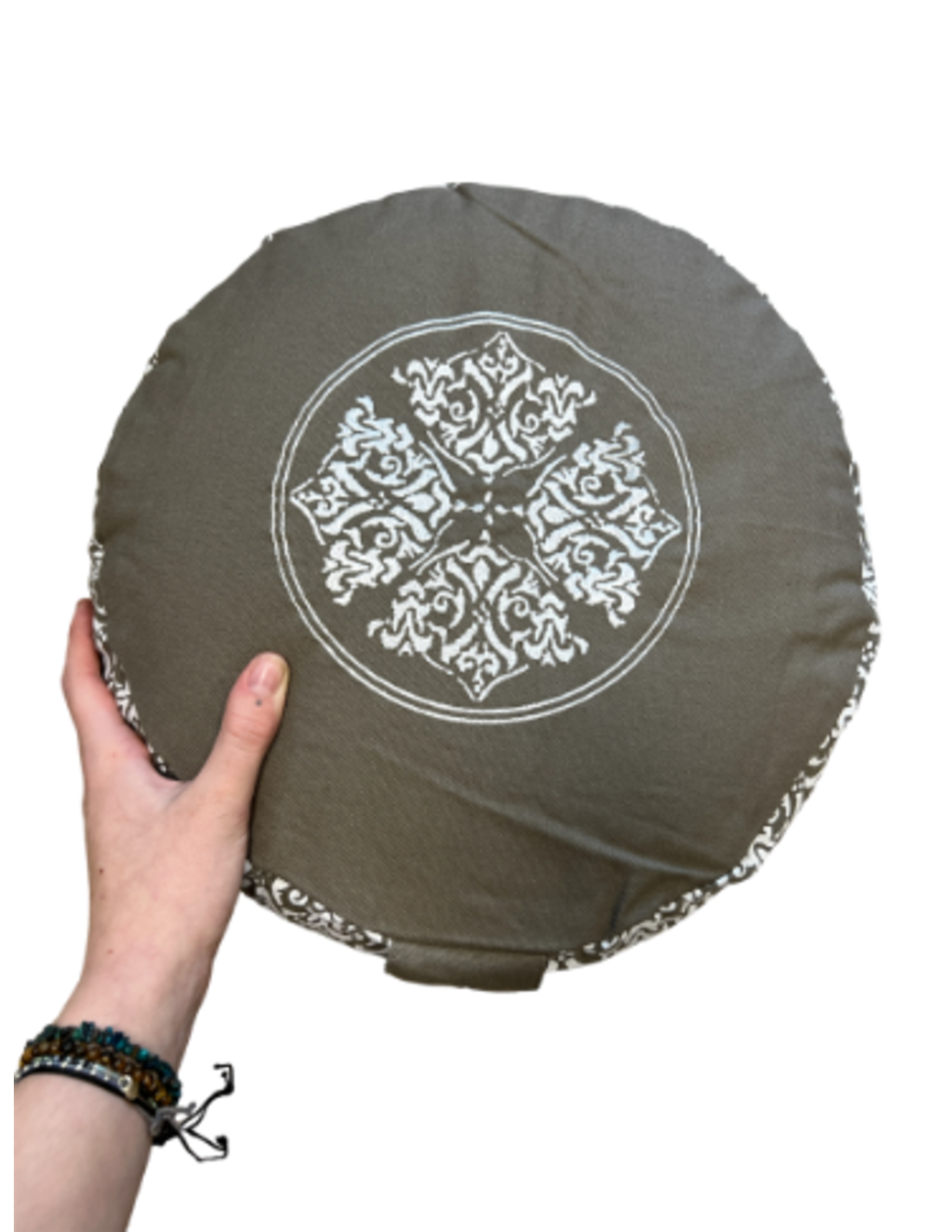 YogaStyles Meditatiekussen Design Grijs XL 5 YogaStyles Meditatiekussen Design Grijs XL - Afbeelding 5