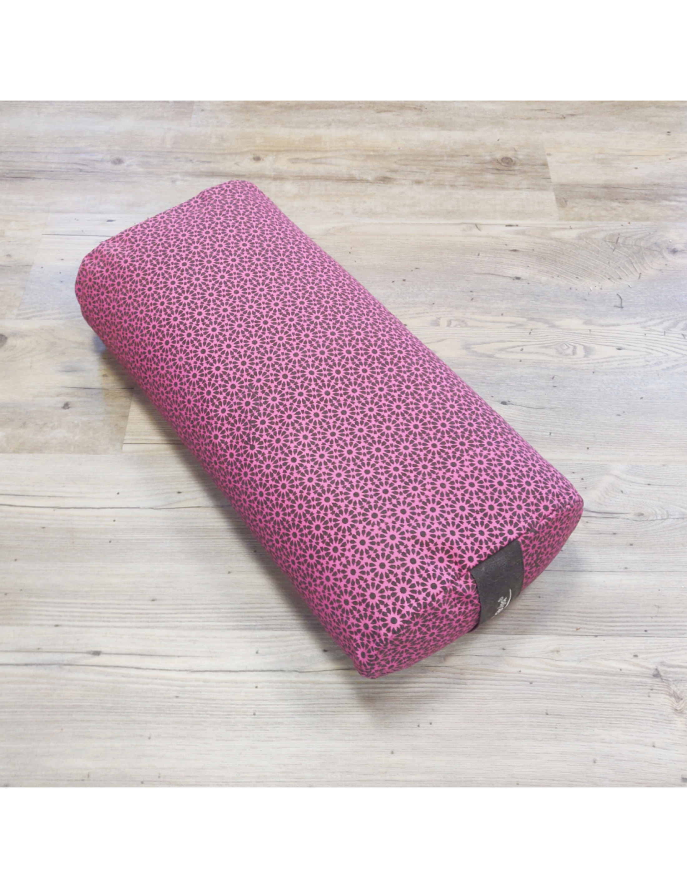 YogaStyles bolster ovaal - grijs & roze 4 YogaStyles bolster ovaal - grijs & roze - Afbeelding 4