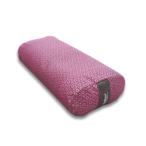 Heksen markt 9 YogaStyles bolster ovaal - grijs & roze