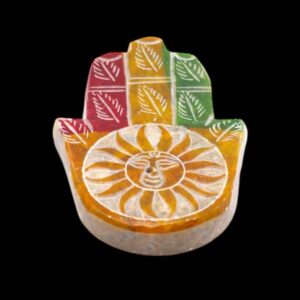 wierookhouder hamsa zonnengezicht