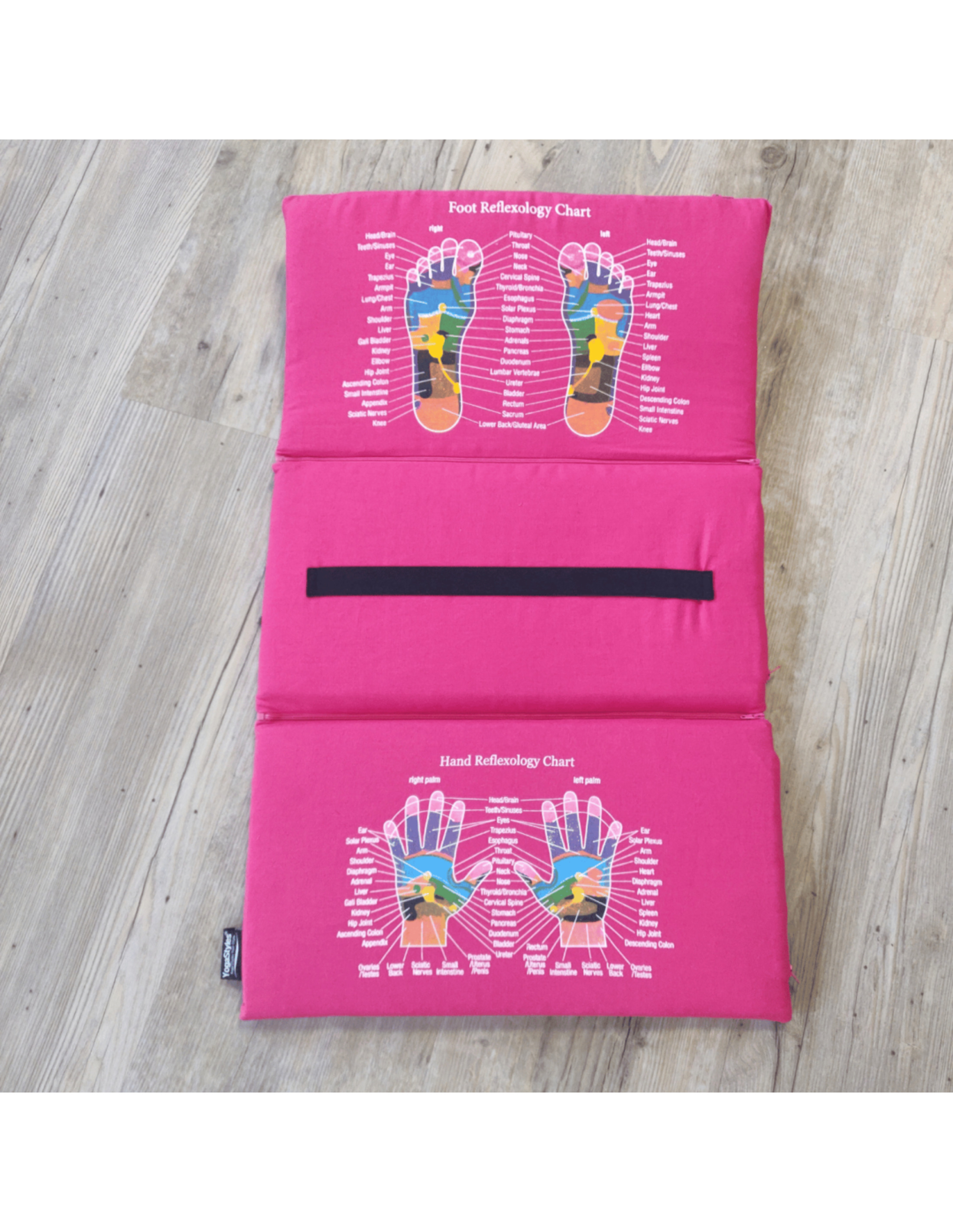 YogaStyles Spijkermat 3-Fold / Acupressuur mat roze 5 YogaStyles Spijkermat 3-Fold / Acupressuur mat roze - Afbeelding 5